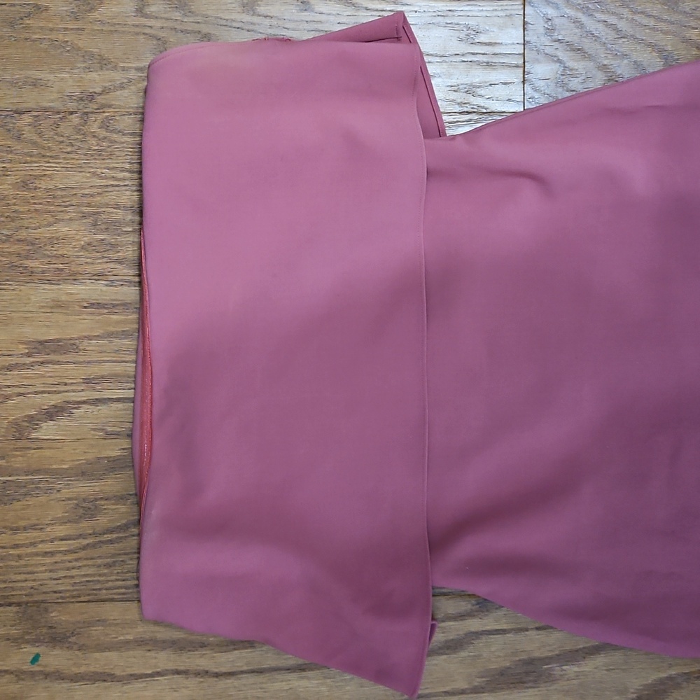 Likely Driggs Ruffle Overlay Midi Dress Revolve in Pink Sz 6 - Picture 5 of 6